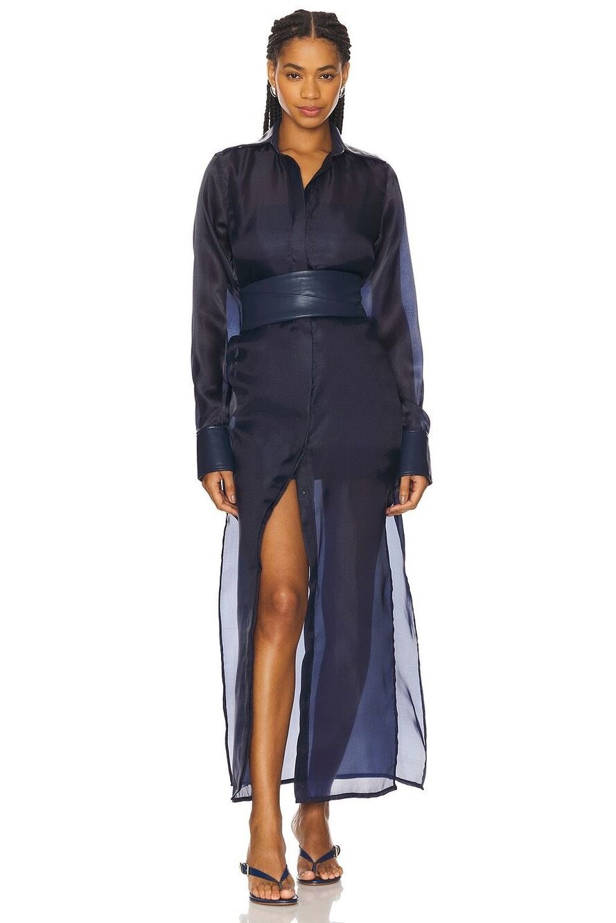 Mariandree Gaitan Aurora Dress in Blue Size $595